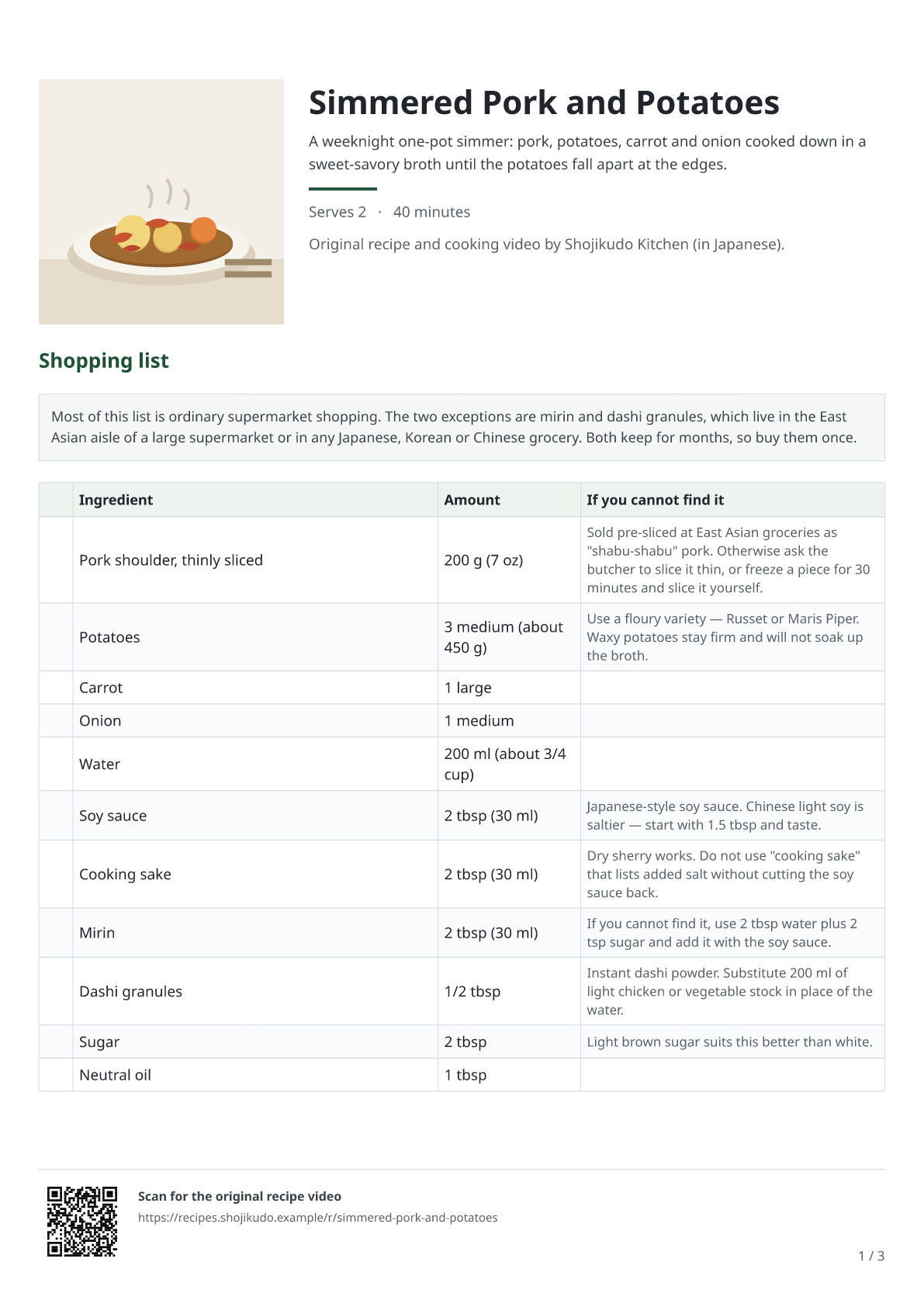 Recipe booklet (en-US ↔ ja)